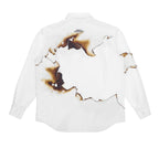 Empty Reference Burning Print L/S Shirt