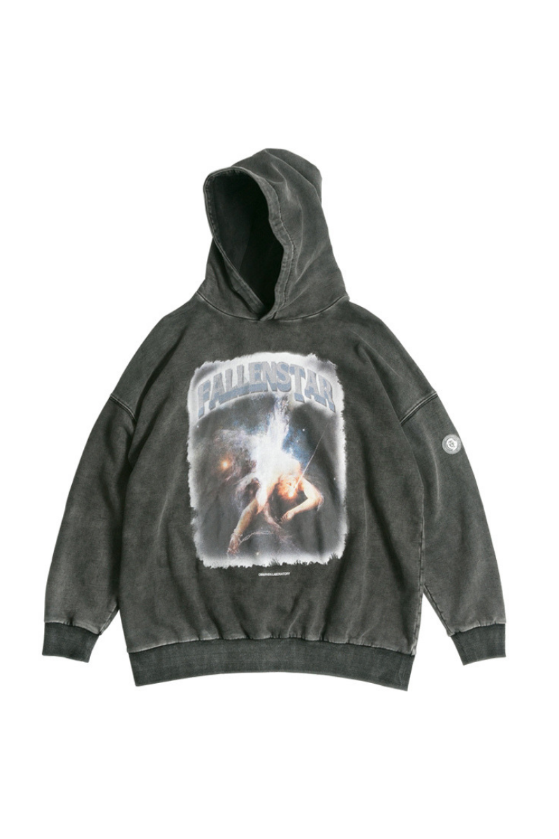 Observer Lab Fallen Star Washed Hoodie