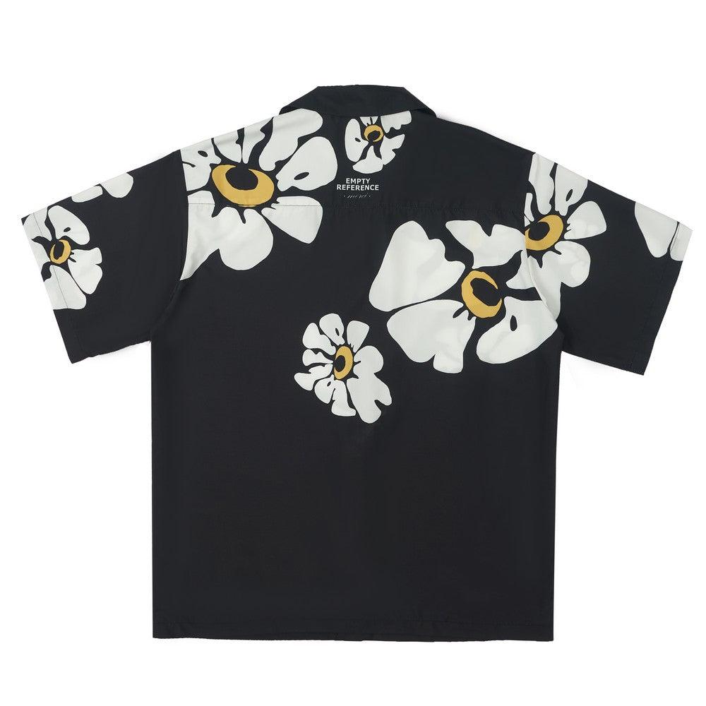 Empty Reference Flowers Print Cuban Shirt