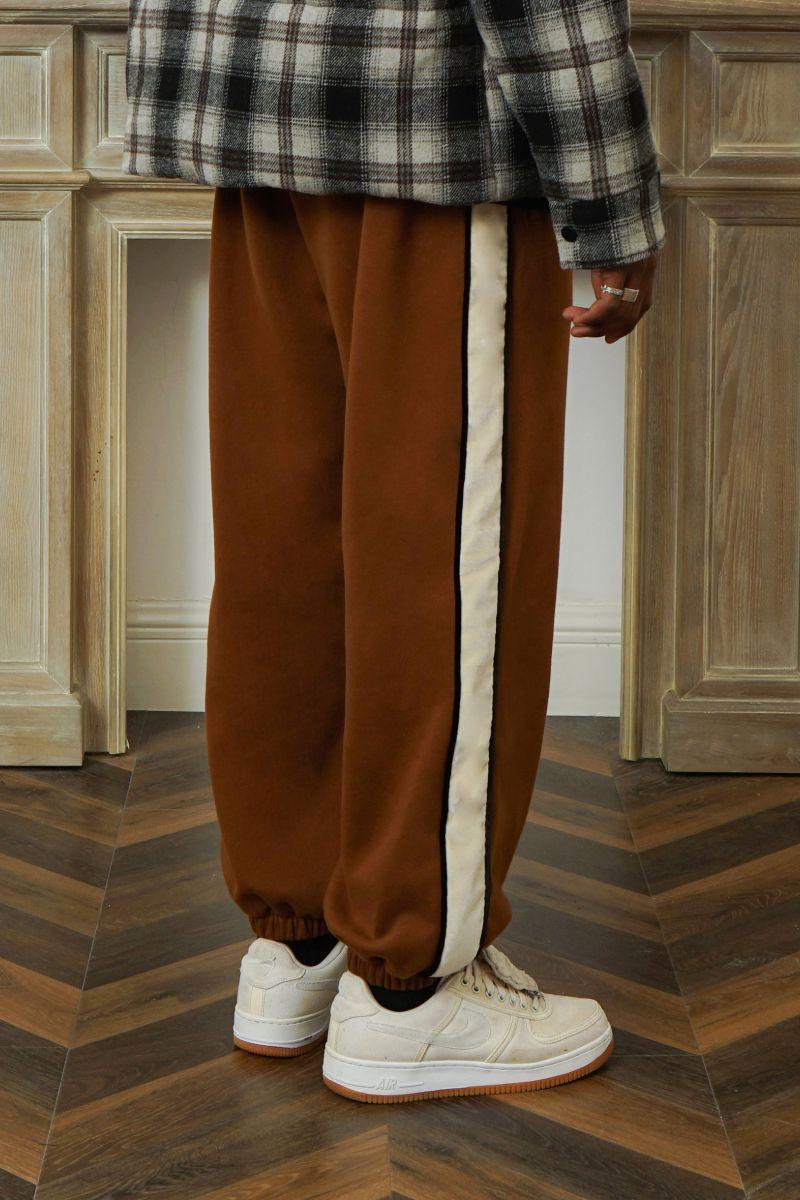 Empty Reference Velvet Track Pants