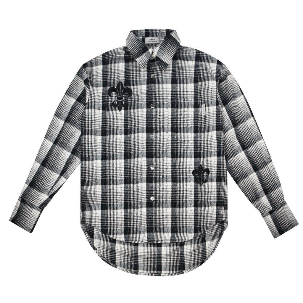 Empty Reference Plaid Woolen L/S Shirt