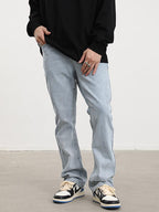 CZ Washed Flared Jeans