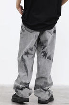 CZ Tie Dyed Loose Jeans