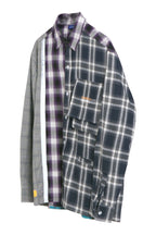 Observer Lab Checkered Stitching L/S Shirt