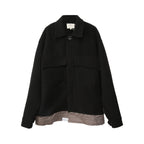 THINGY Black Woolen Jacket