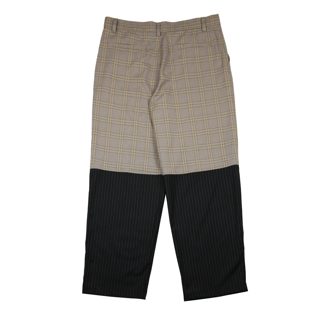 Empty Reference Plaid Trousers