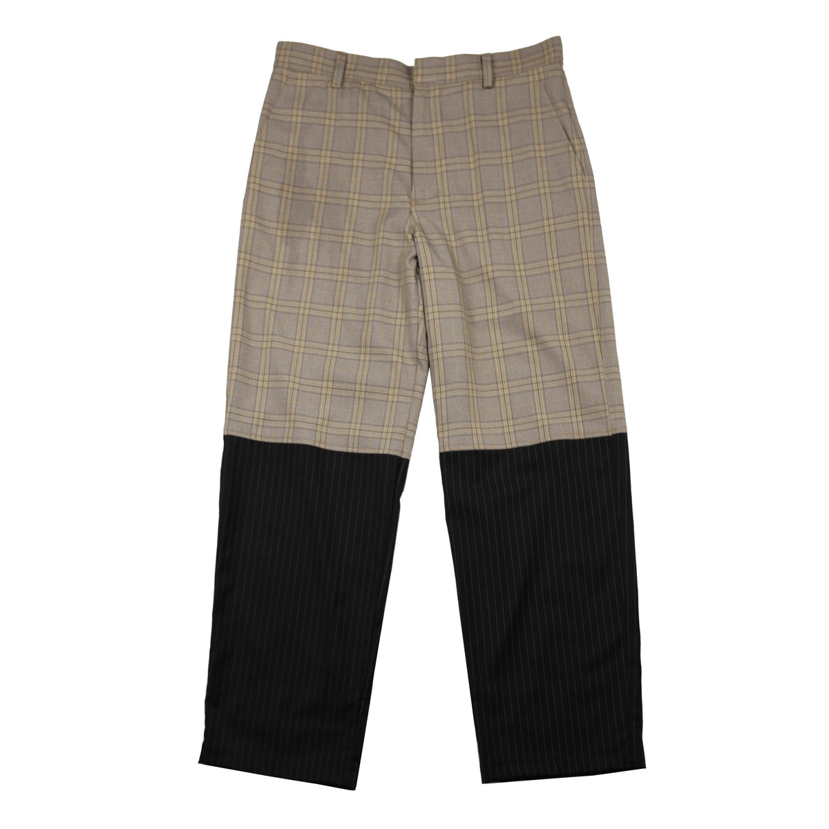 Empty Reference Plaid Trousers
