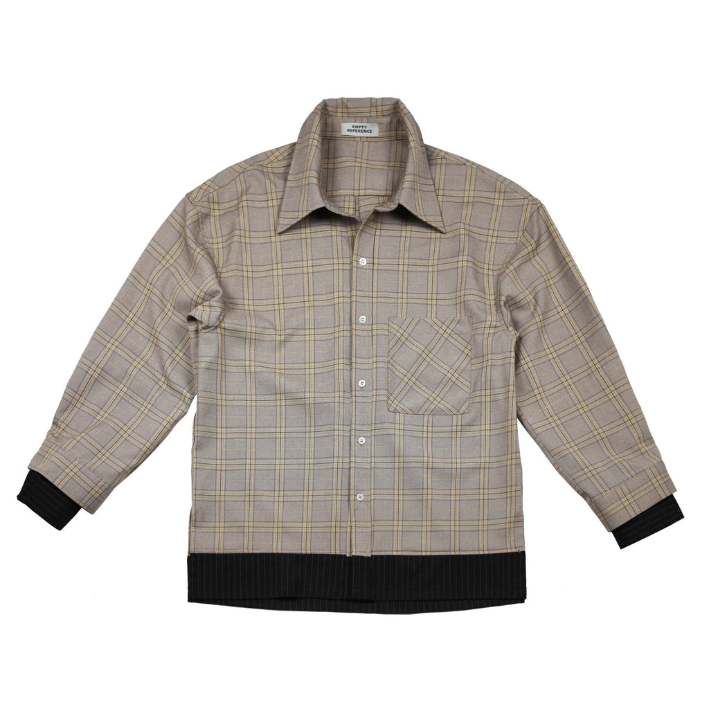 Empty Reference Plaid L/S Shirt