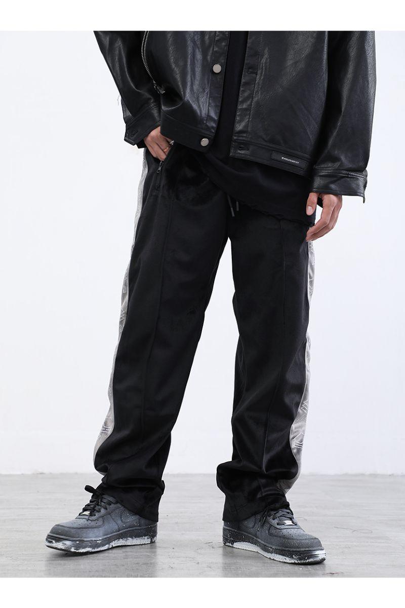 CZ Editorial Department Velvet Track Pants