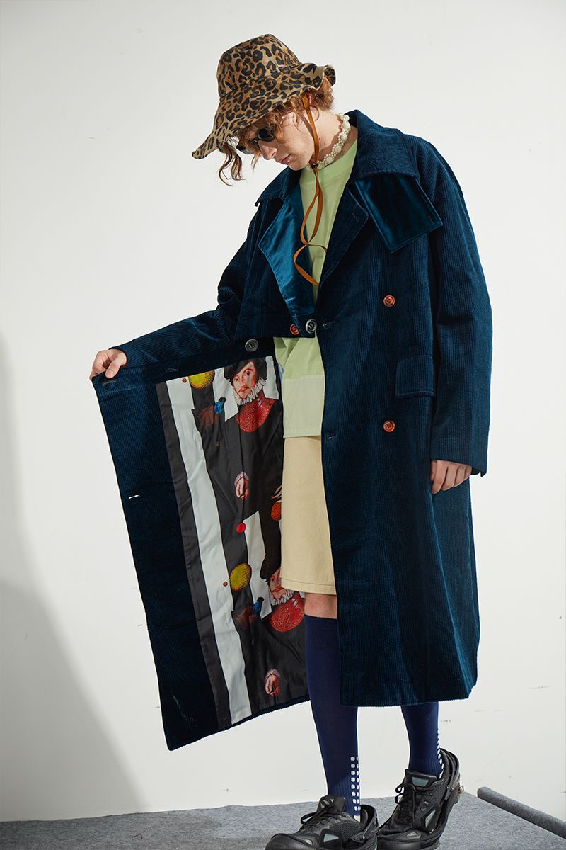 Mix7 Retro Corduroy Coat