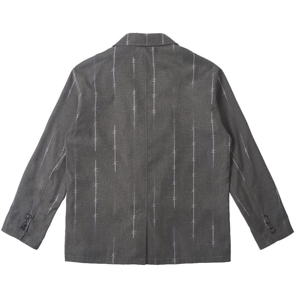 Empty Reference Thorn Print Suit Jacket