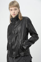 Unknown World FW19 Three Dimensional Leather Jacket