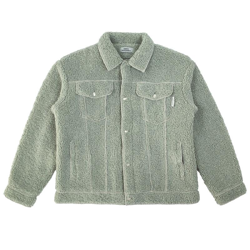 Empty Reference Smiley Sherpa Jacket