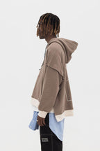 Empty Reference Deconstruction Logo Hoodie
