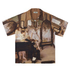 Empty Reference Ballet Oil Painting Cuban Shirt