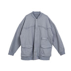 STEEPC Embroidered Logo Cardigan Jacket