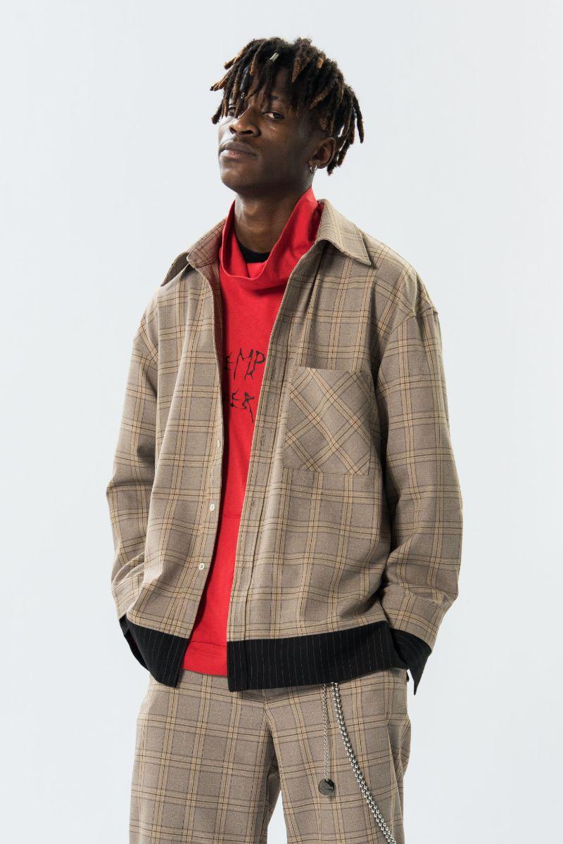 Empty Reference Plaid L/S Shirt