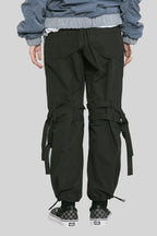 Observer Lab Straps Zipper Nylon Pants