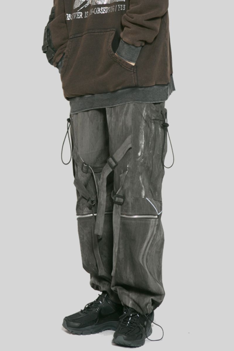 Observer Lab Washed Straps Cargo Pants