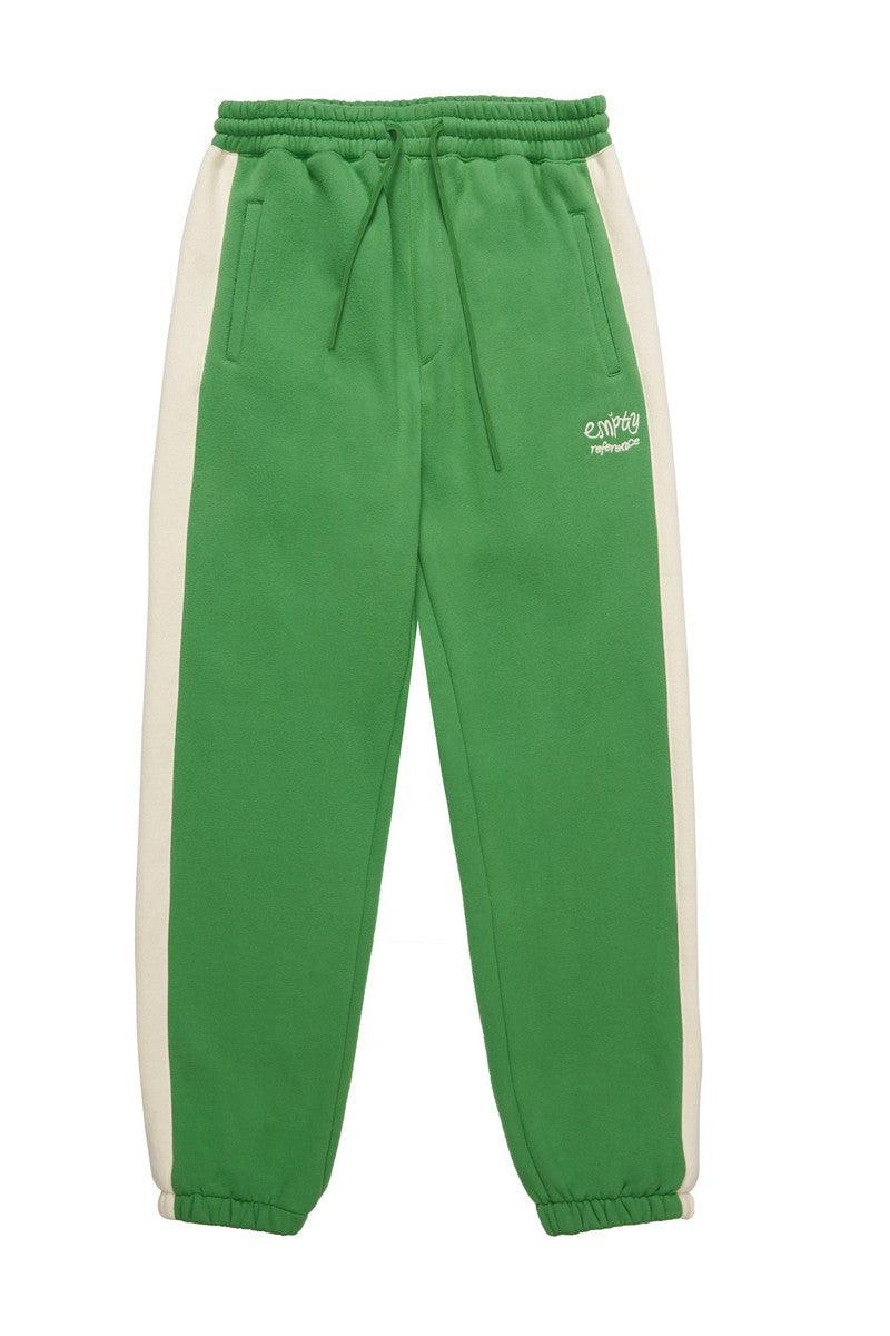 Empty Reference Embroidered Logo Sweatpants
