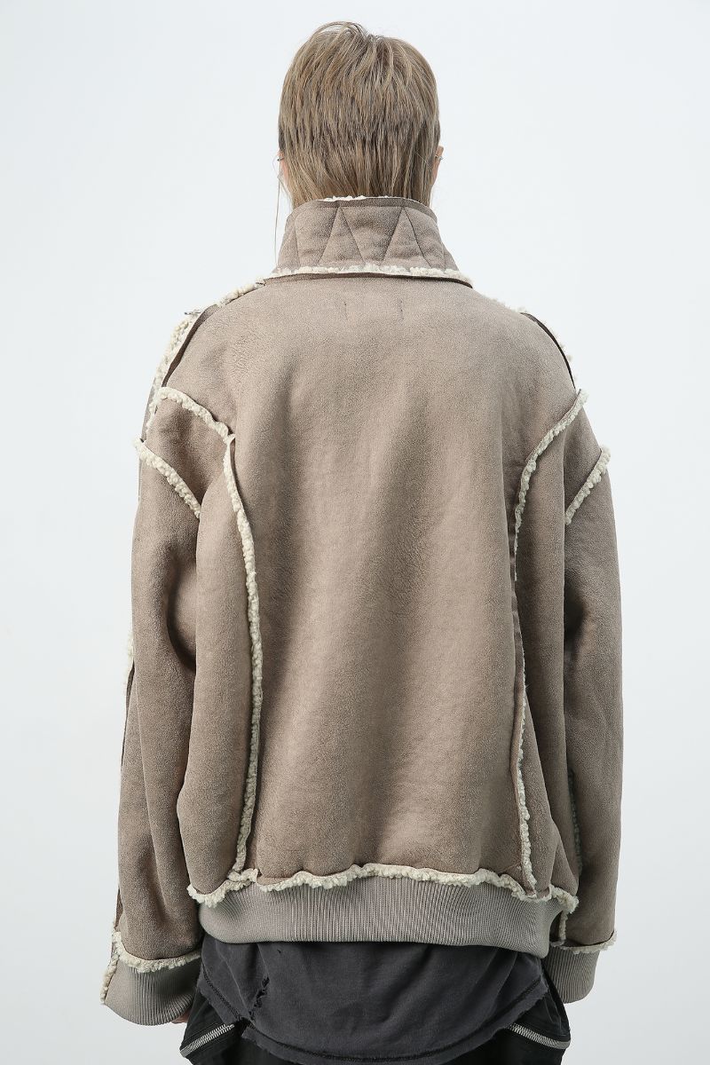 Unknown World FW19 Suede Moto Jacket