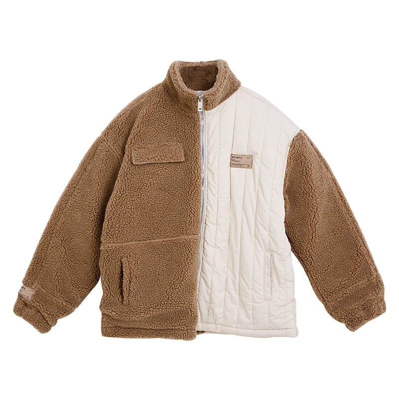 STEEPC Sherpa Stitching Jacket