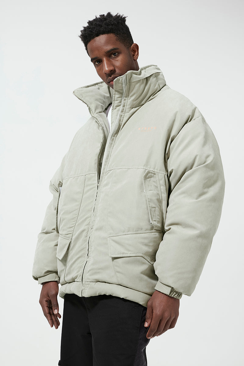 STEEPC Logo Windproof Down Jacket