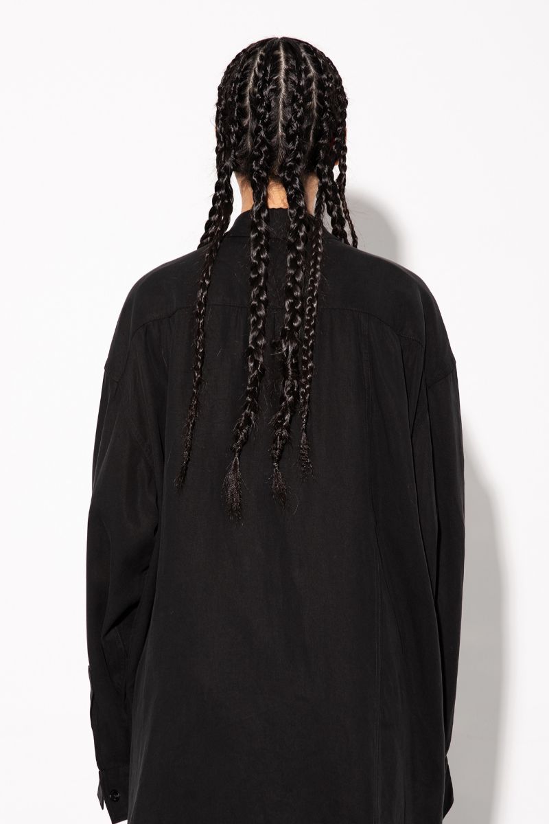 Unknown World Loose Silk Hemp L/S Shirt
