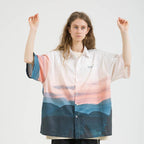 Center of Rotation Sunset Printed S/S Shirt