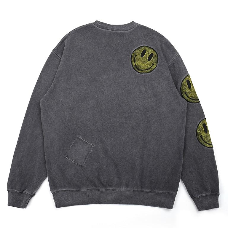 CZ Smile Washed Sweater