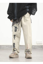 CZ ED Graffiti Straight Trousers