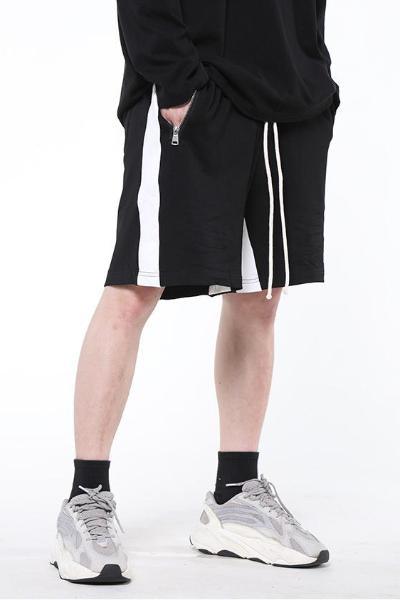 CZ Black & White Track Shorts