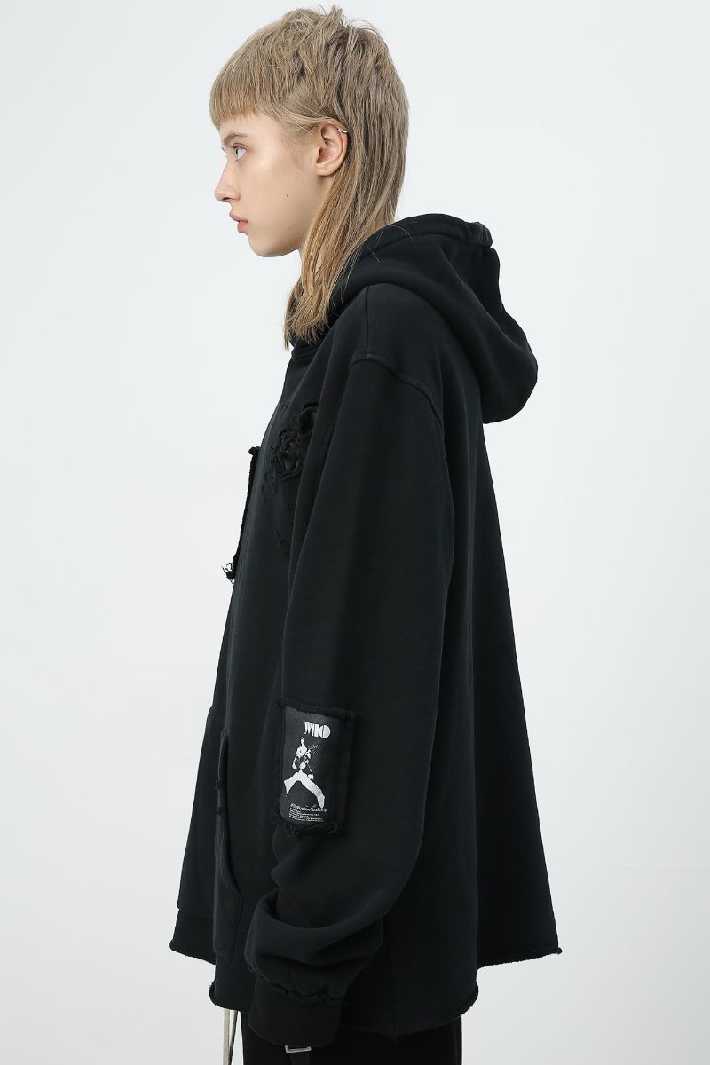 Unknown World Death Before Dishonor Hoodie