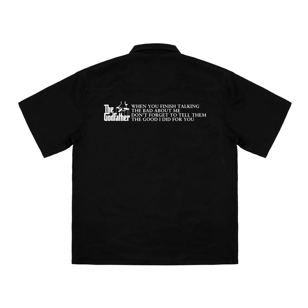 Antidote Godfather Print Cuban Shirt