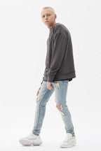 CZ Essential Gray Crewneck