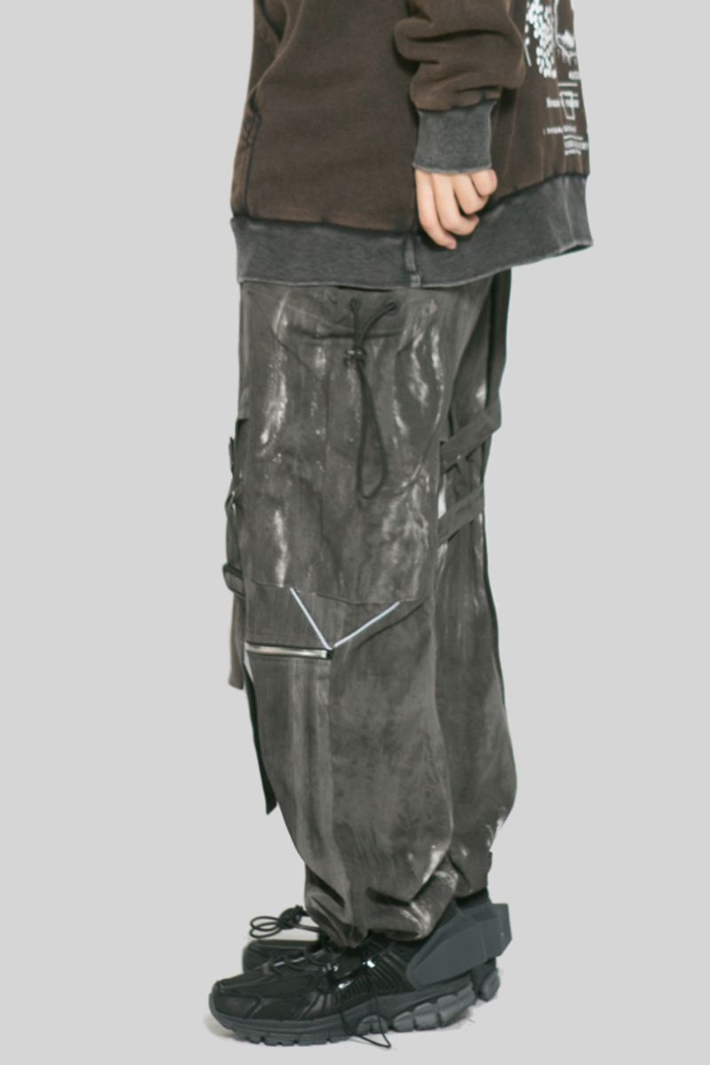 Observer Lab Washed Straps Cargo Pants