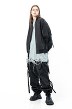 Unknown World MA1 Straps Bomber Jacket