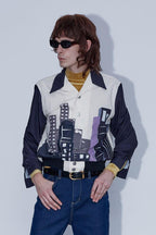 Mix7 Geometric Architectural L/S Shirt