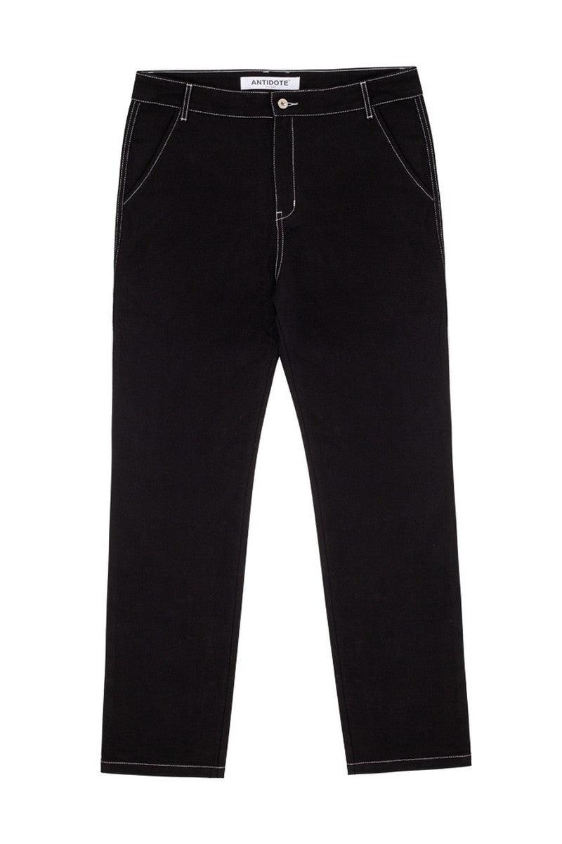 Antidote Embroidered Logo Loose Trousers