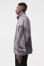 STEEPC Logo Sherpa Sweatshirt Jacket
