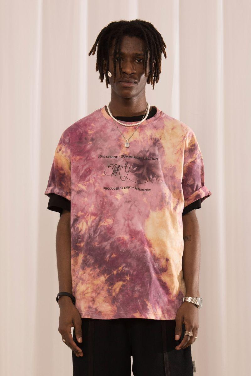 Empty Reference Tie Dyed Logo Tee