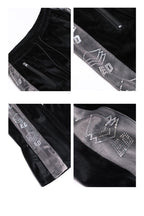 CZ Editorial Department Velvet Track Pants