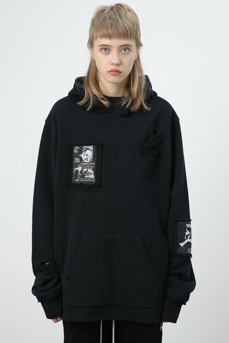 Unknown World Death Before Dishonor Hoodie