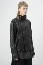 Unknown World FW19 Three Dimensional Leather Jacket