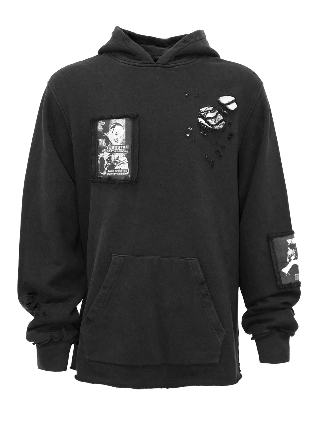 Unknown World Death Before Dishonor Hoodie