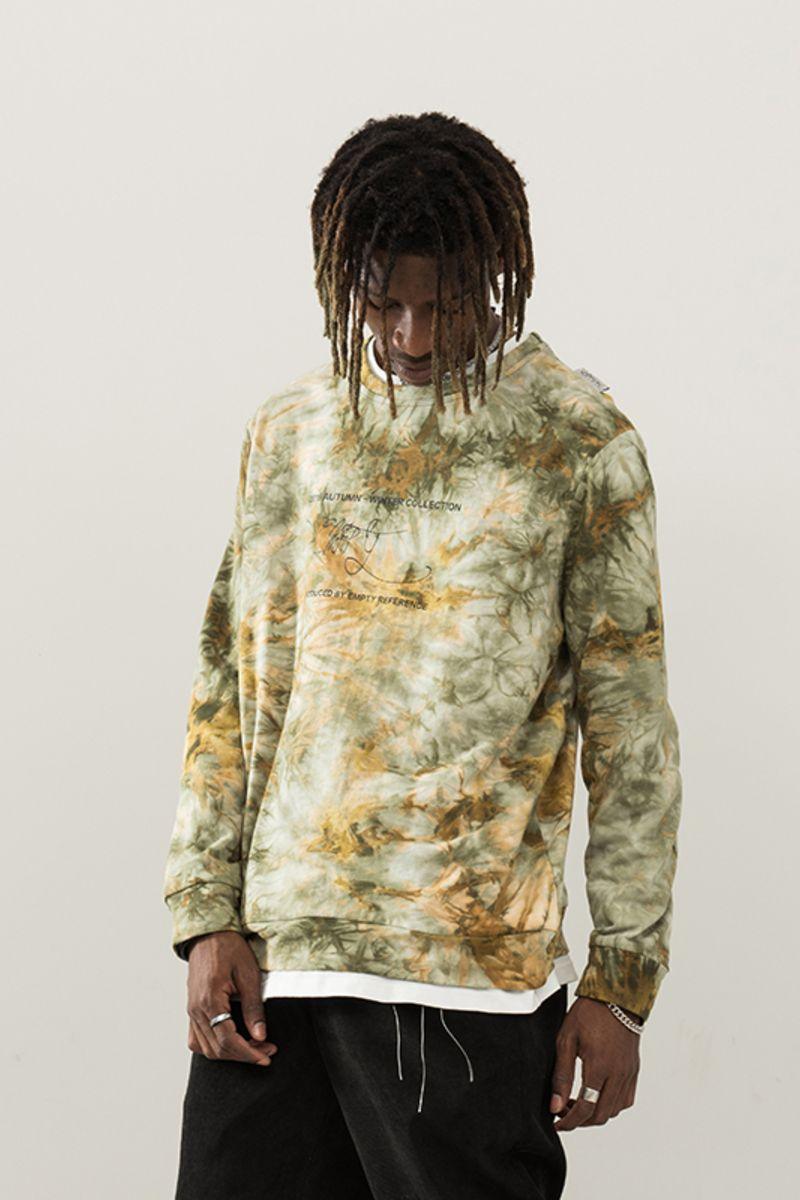Empty Reference Tie-Dyed Logo Sweater