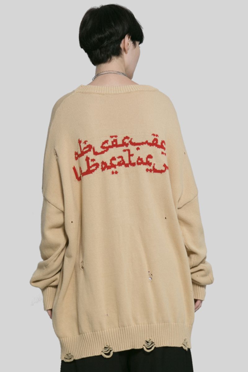 Observer Lab Beethoven Ripped Sweater