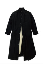 Unknown World Black Distressed Coat