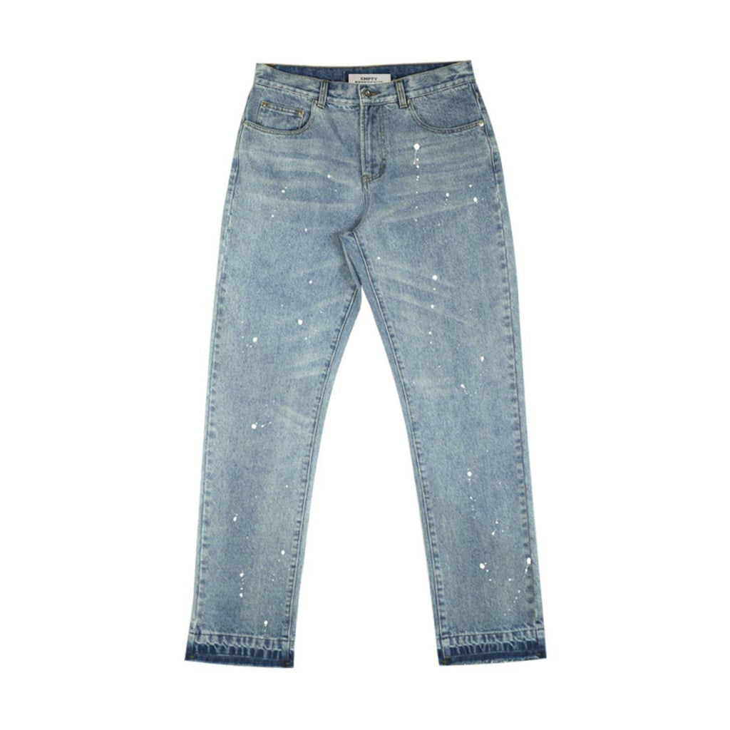Empty Reference Splash Ink Light Blue Jeans