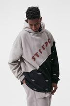 STEEPC Logo Removable Collar Hoodie